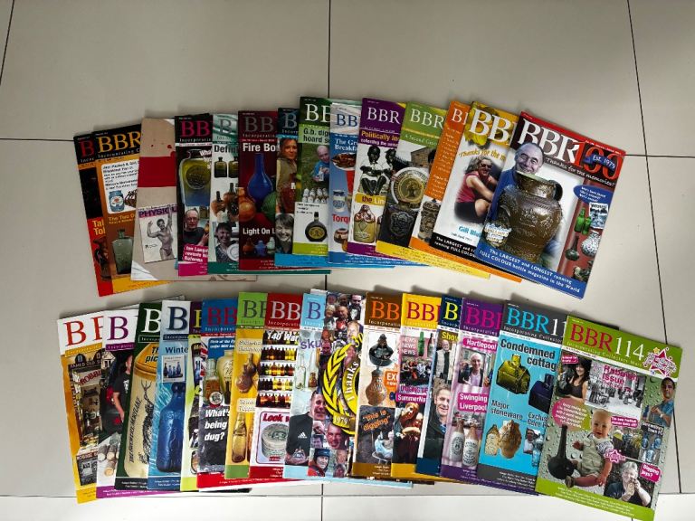 Job lot of 30 BBR British Bottle Review Magazines - Dated 2004-2017