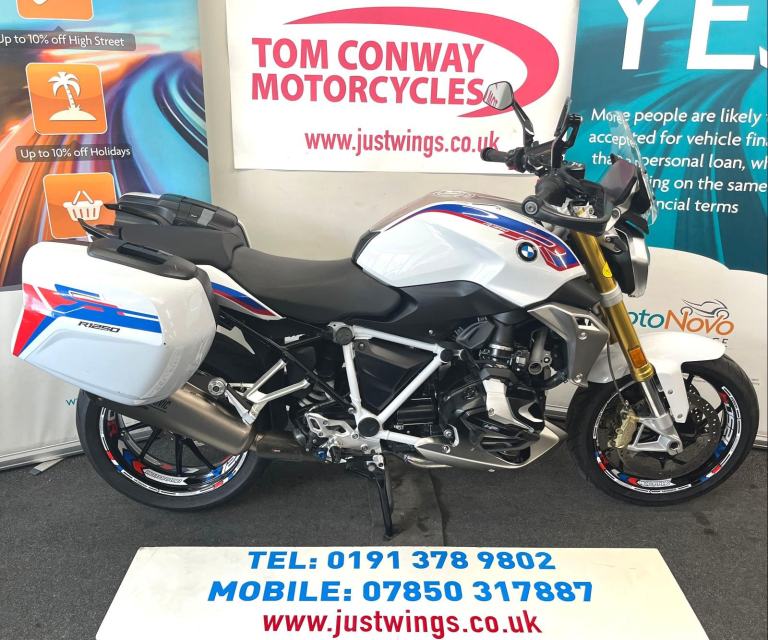 BMW R1250R SPORT, 2020(20), 2 OWNERS, 16,840 MILES, FSH, BILLET COVERS, £7495