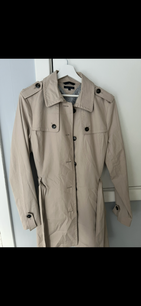 Tommy Hilfiger Trench Coat Size XL 