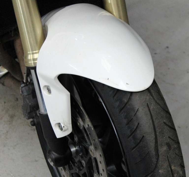 2015 15 TRIUMPH STREET TRIPLE 675 WHITE HPI CLEAR 11K NEW SHAPE TRADE SALE MOT