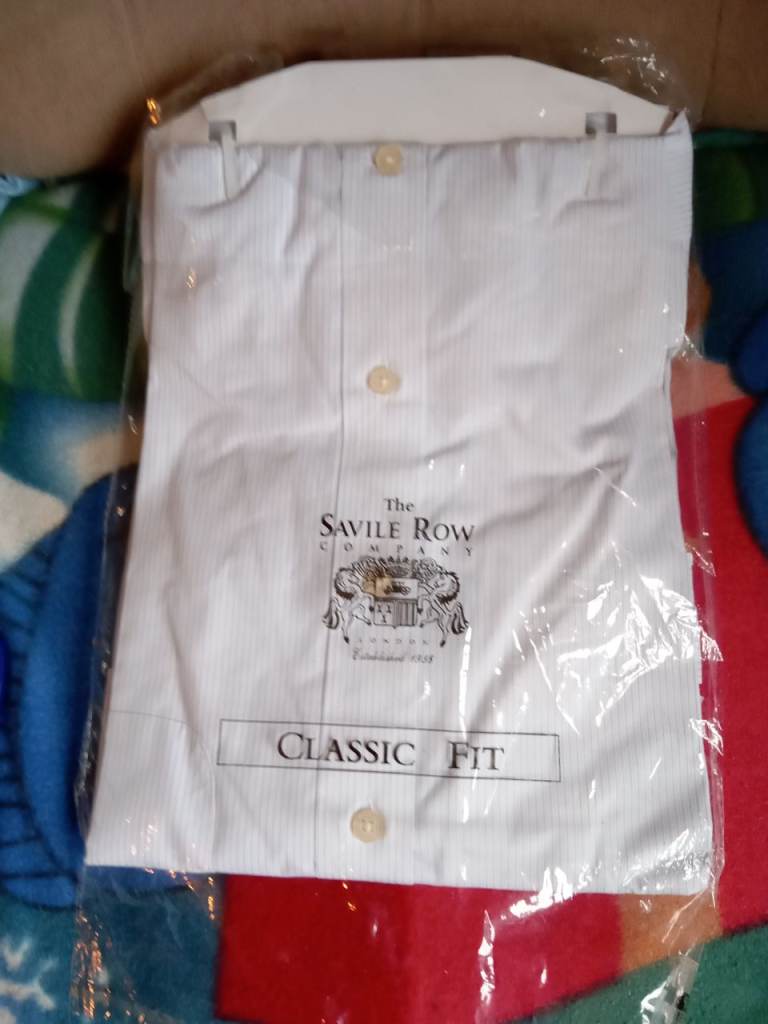 Savile row mens XL shirt, Never Worn