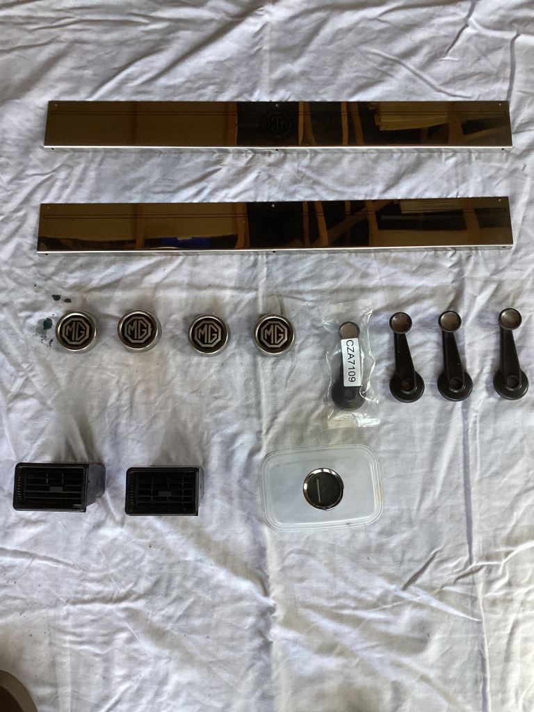 MGB car parts