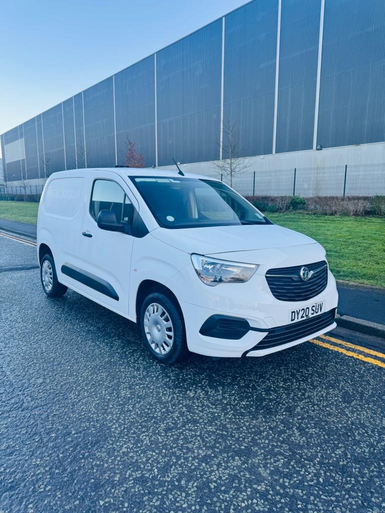 2020 Vauxhall Combo 2300 1.5 Turbo D 100ps H1 Sportive Van, 96K MILES PANEL VAN Diesel Manual