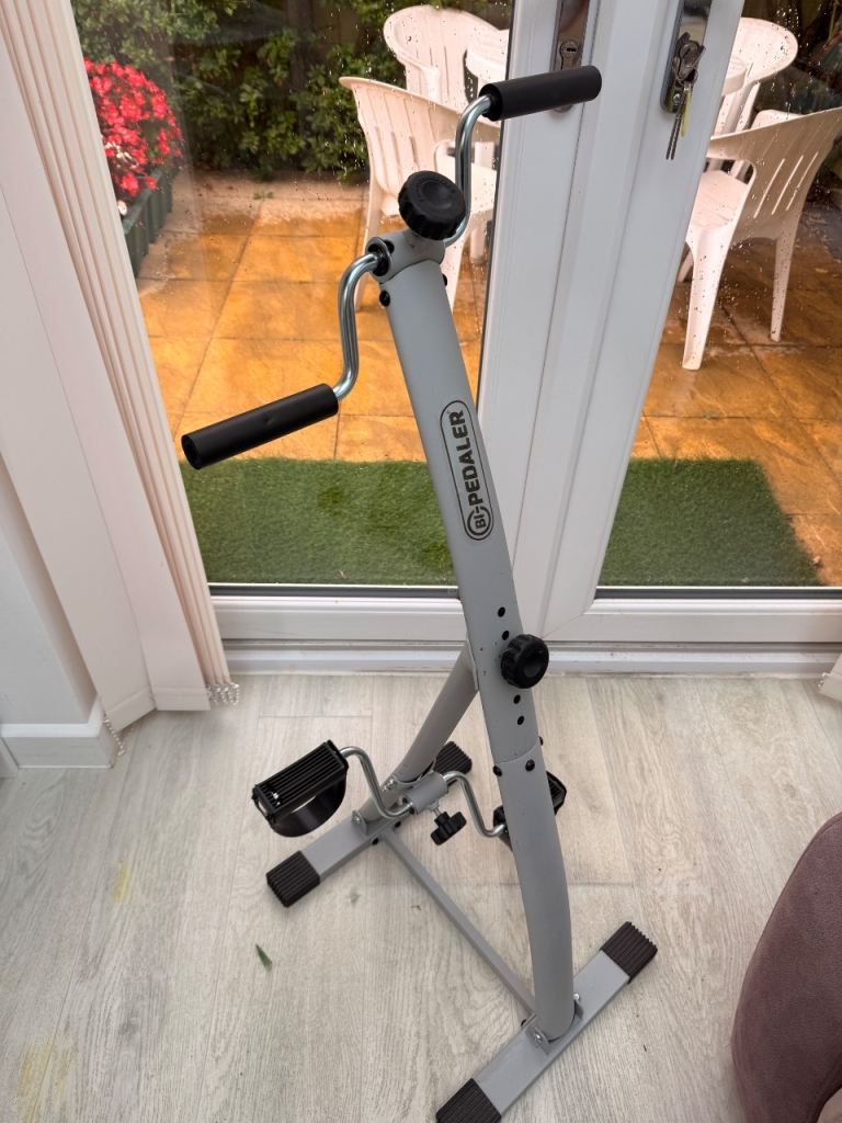 Pedaler Mini Exercise Bike - Grey, Good Condition