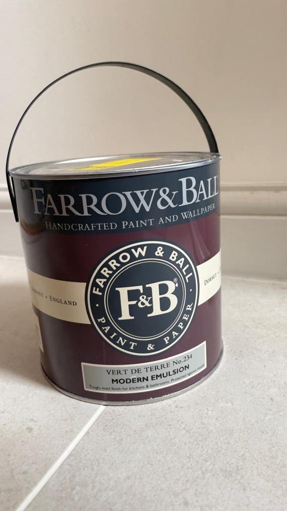 Farrow & Ball Modern Emulsion – Vert de Terre No. 234 – 2.5L