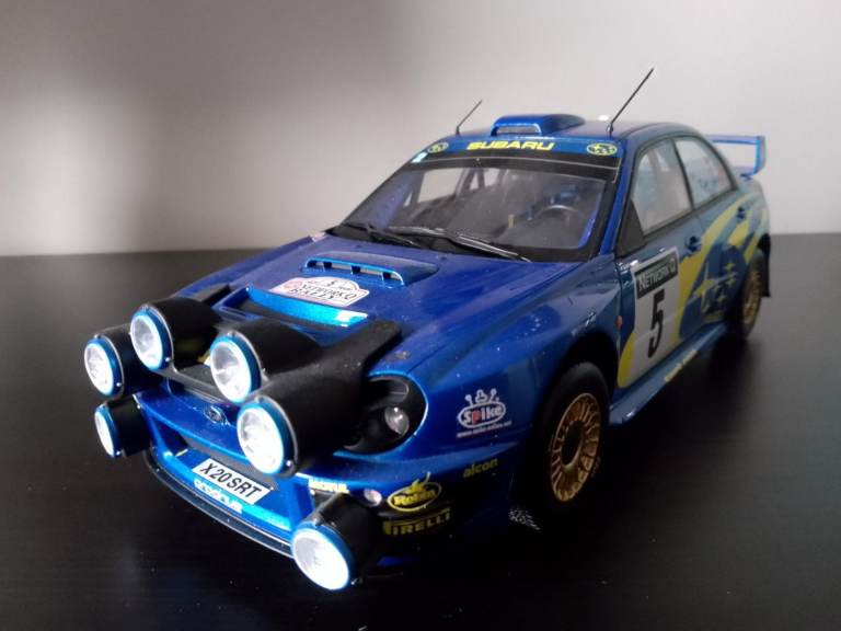 1:18 WRC Rally Model Subaru Impreza Ottomobile, RARE!
