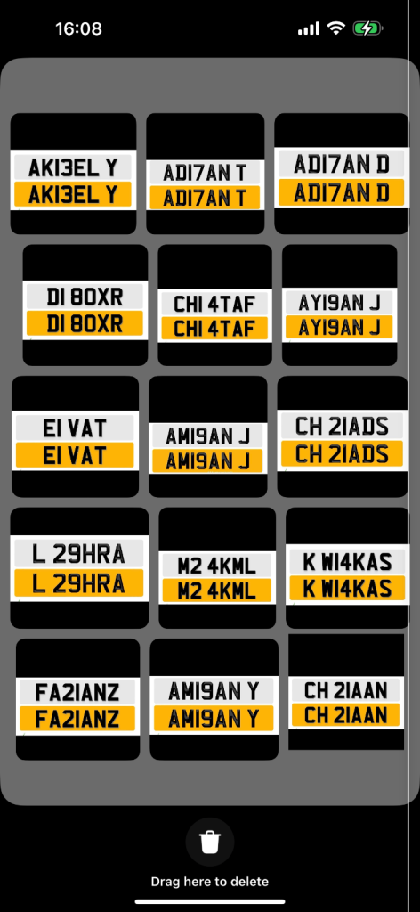 Private Cherished Number Plate - NEW REGS LOADS IN 