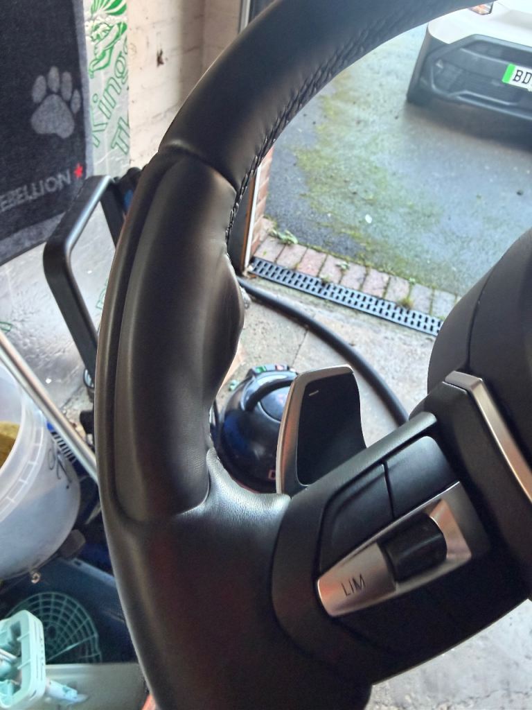 BMW steering wheel 