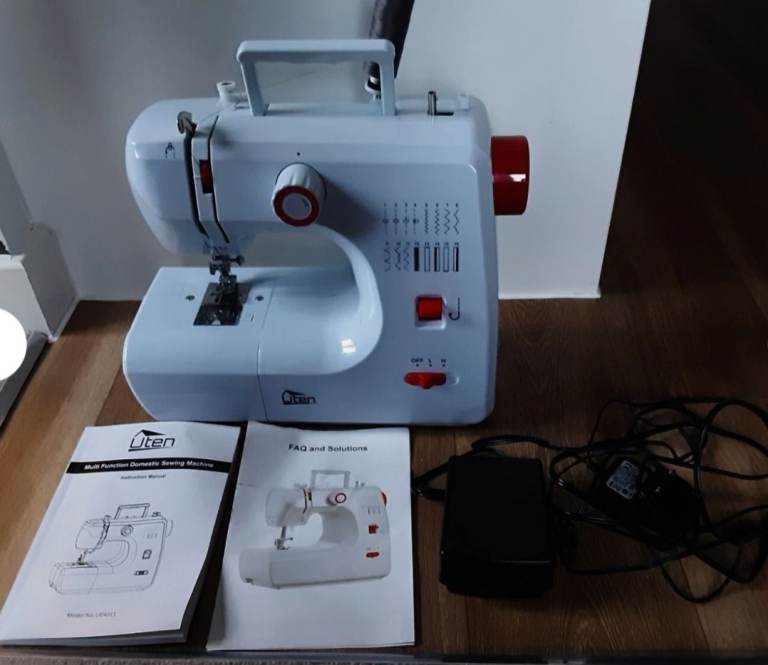 Uten Portable Electric Sewing Machine 16 Built in stitch patterns