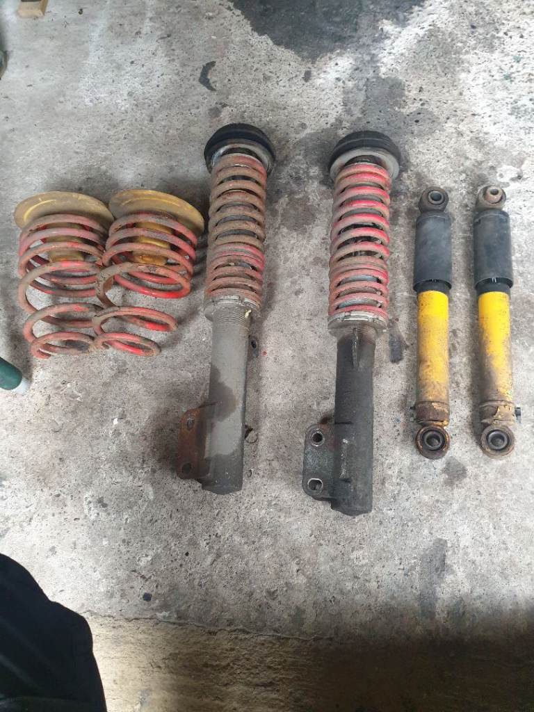 Astra g gsi coilivers with spax rear shocks 