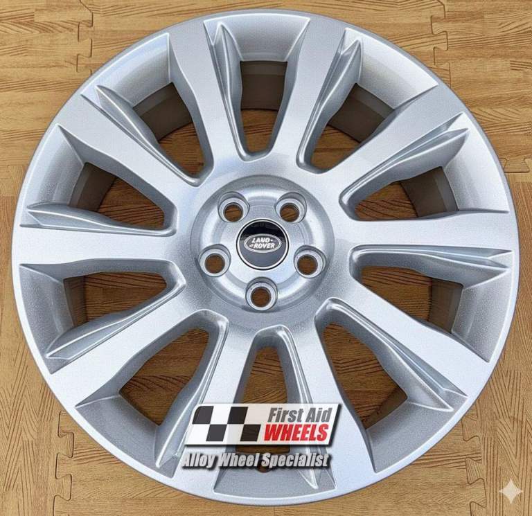 R484S Swap RANGE ROVER L405 4x 21'' GENUINE STYLE 1001 BRIGHT SILVER ALLOY WHEELS