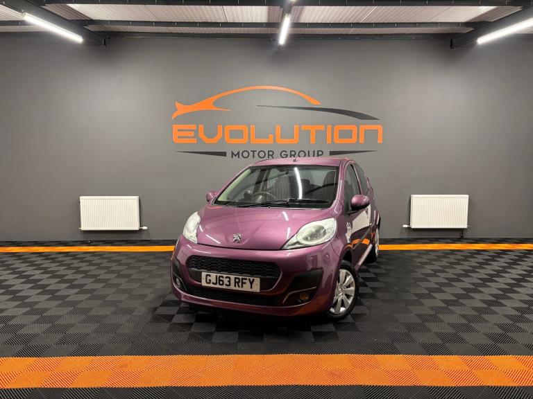 2013 Peugeot 107 1.0 Active 5dr HATCHBACK Petrol Manual