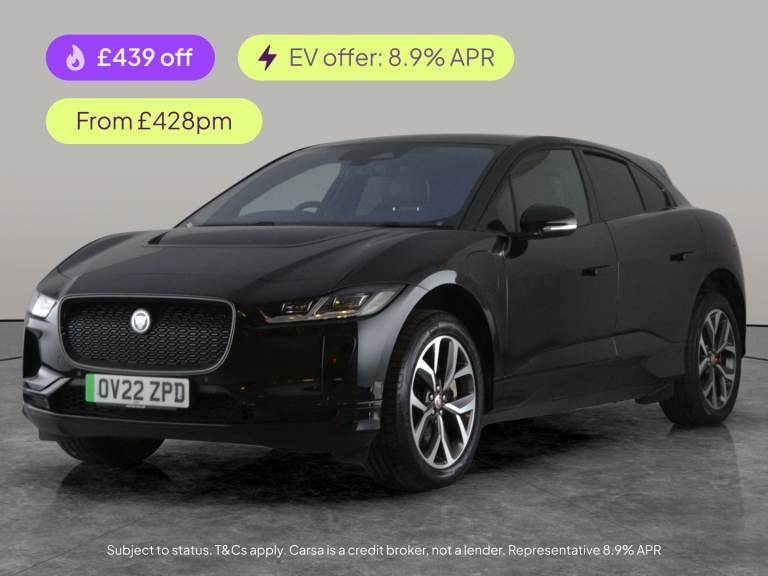 image for 2022 Jaguar I-Pace 400 90kWh HSE Black SUV 5dr Electric Auto 4WD (400 ps) - CARPLAY - KEYLESS  Su...