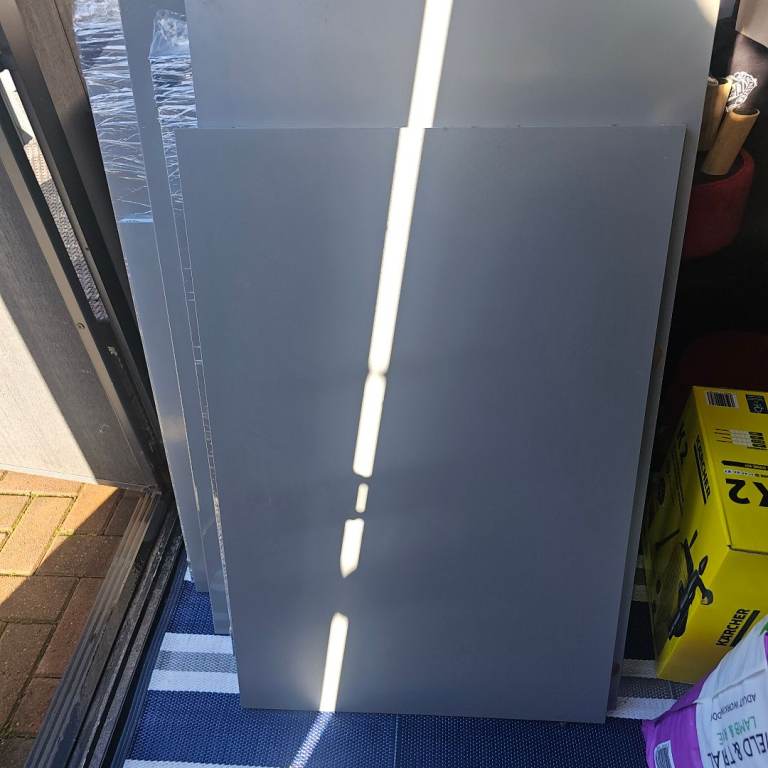 Kitchen grey decor end panels