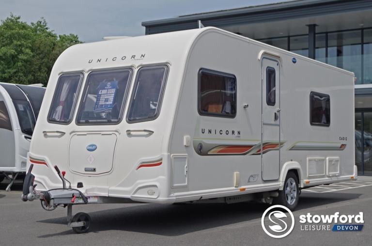 Bailey Unicorn 1 Cadiz, 2012, Used Touring Caravan