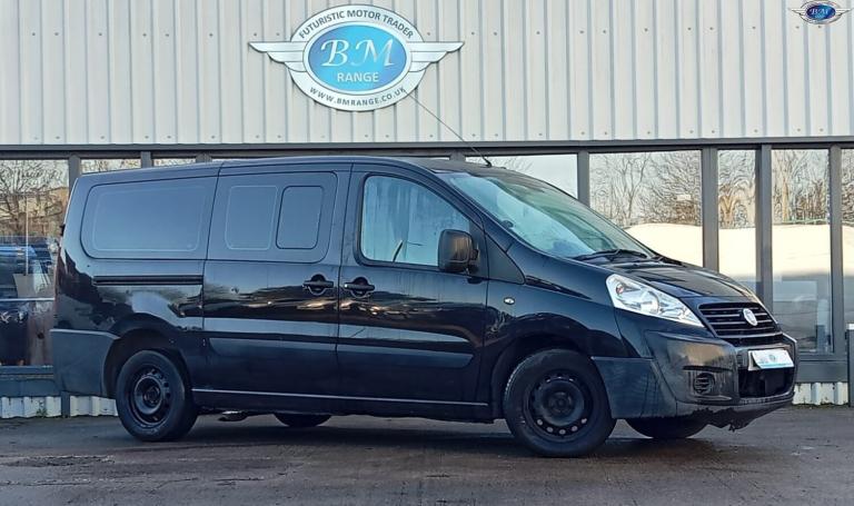 FIAT SCUDO 2.0 Scudo Combi L2h1 10q 5 Seat 2.0 Multijet 120bhp Black Manual Dies