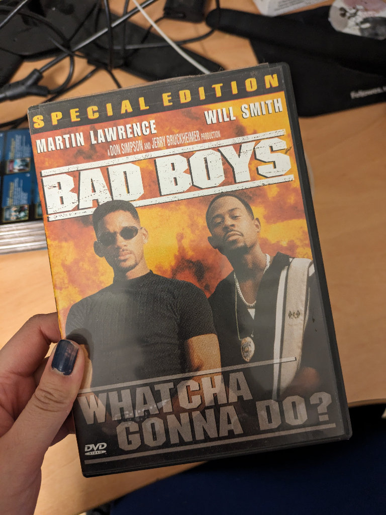 Bad Boys Special Edition DVD – Action Movie Classic with Will Smith & Martin Lawrence, £4