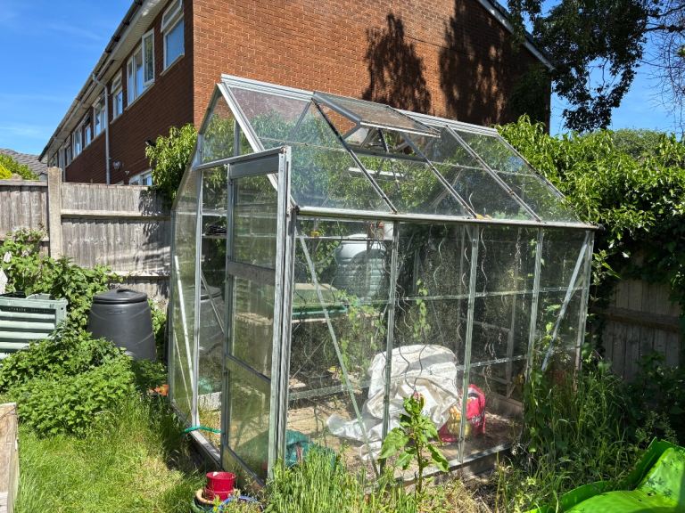 Greenhouse 8ft x 6ft FREE
