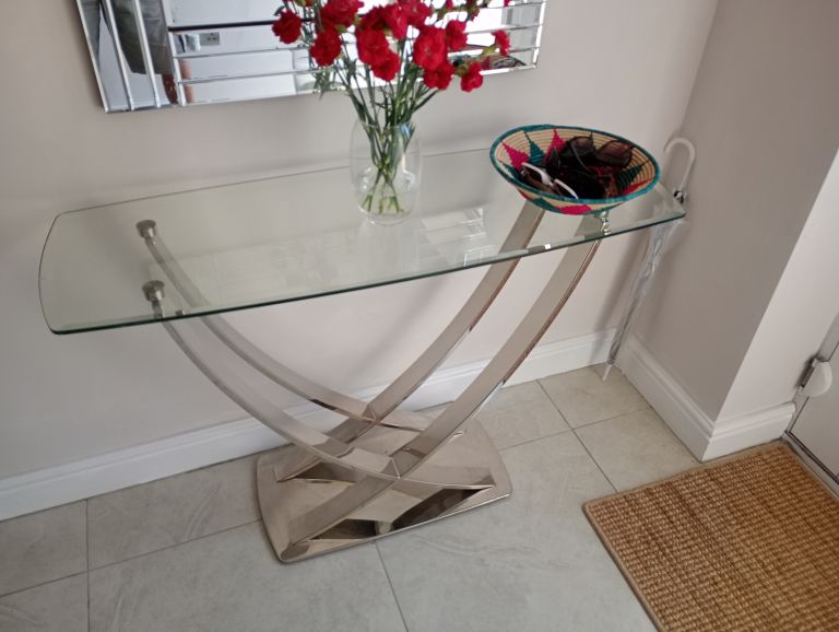 Hall console table