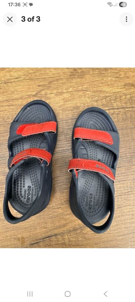 Crocs sandals child size 10