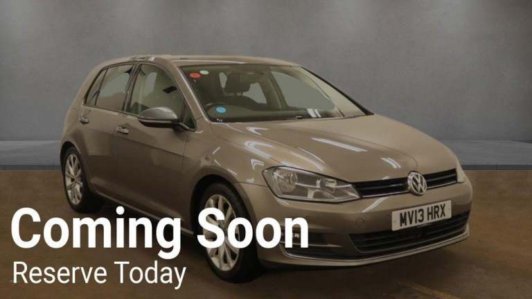 2013 Volkswagen Golf 1.4 TSI BlueMotion Tech ACT GT DSG Euro 6 (s/s) 5dr HATCHBACK Petrol Automatic