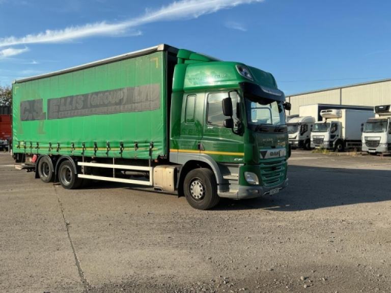 2018 (67) DAF CF DIESEL CURTAIN SIDE 10.8 370 FAS