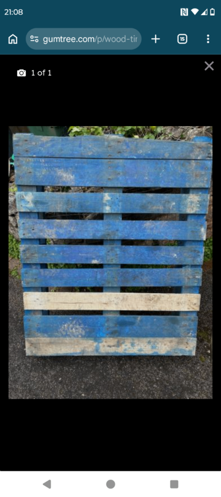 3 X wooden pallets FREE