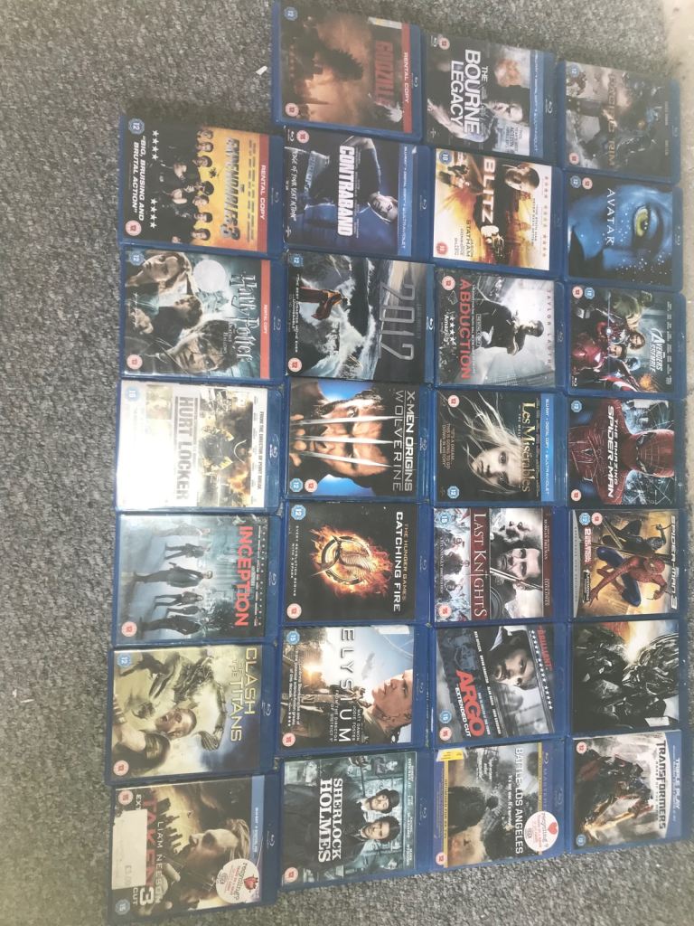 Bundle of 27 blu-rays 📀 excellent condition 