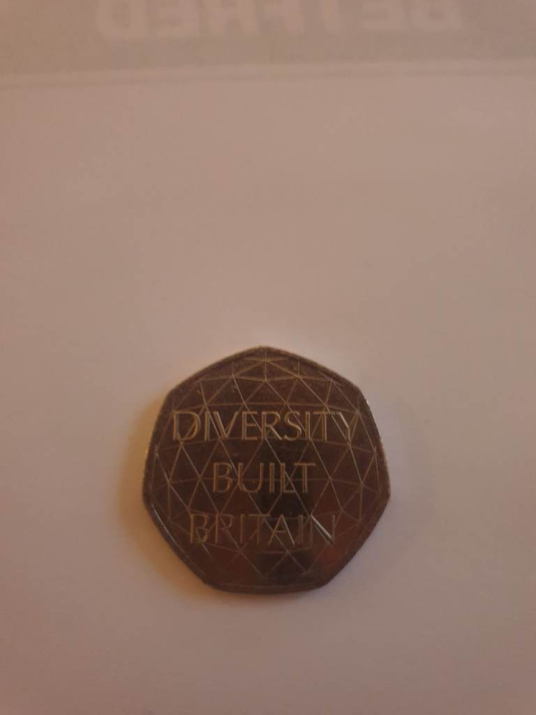 Rare 50p coin
