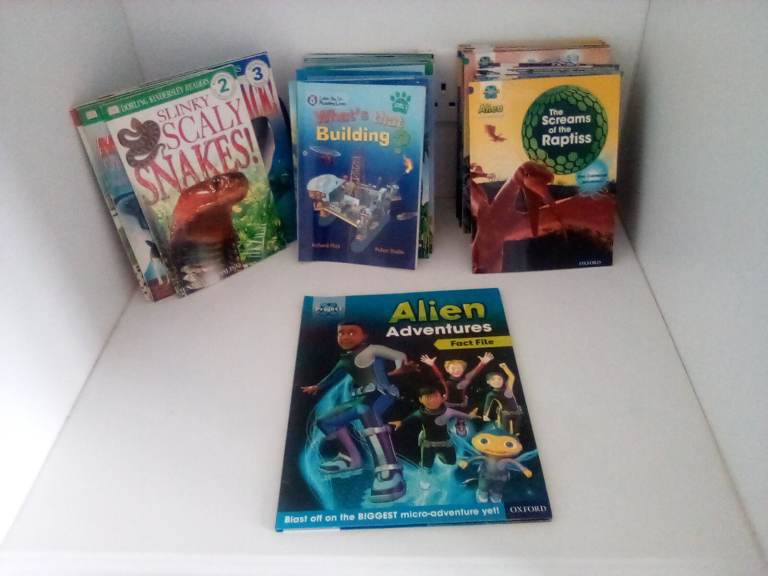 Childrens learning to read books, pre school and early school