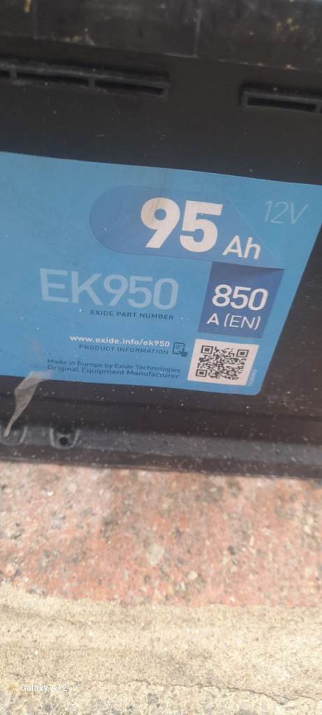 Car battery good fully working