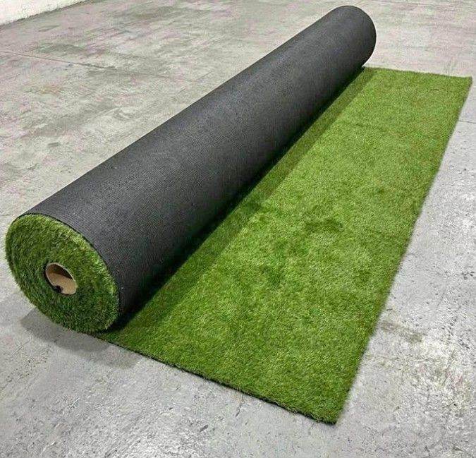 Realistic Artificial Turf Roll | Weatherproof Fake Grass for Outdoor Living Spaces