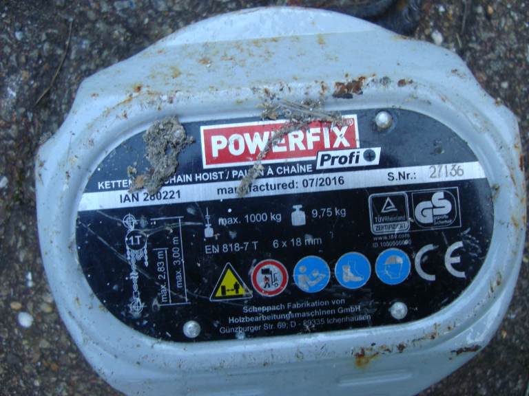 Powerfix Chain Hoist