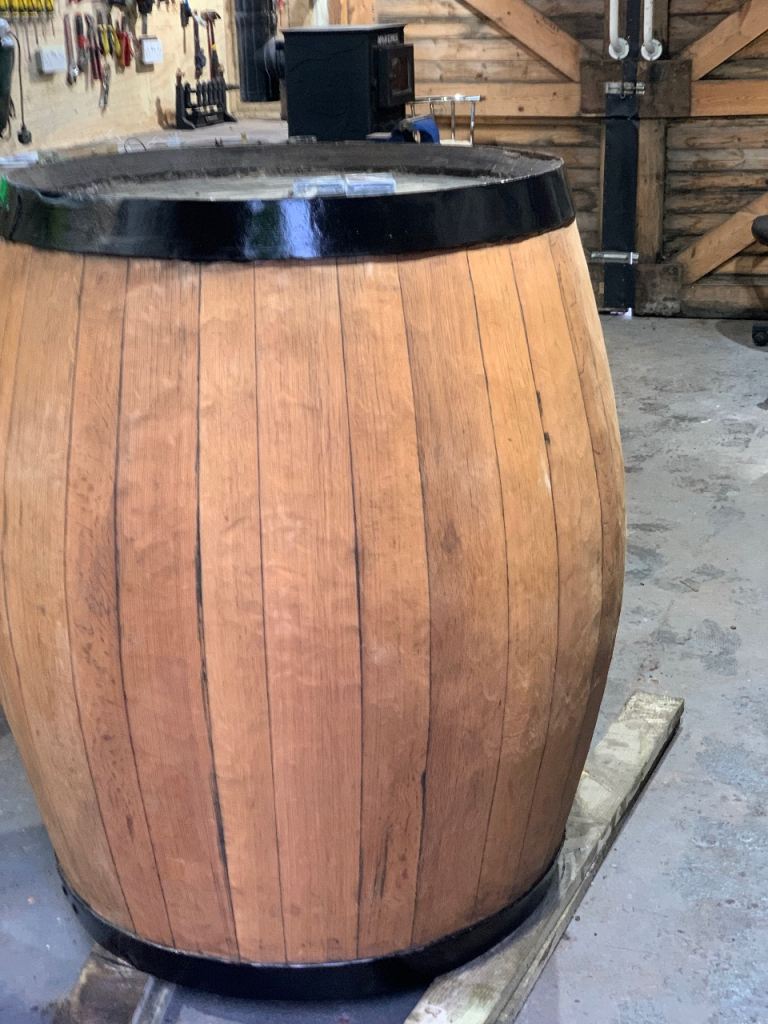 Ice plunge barrels 