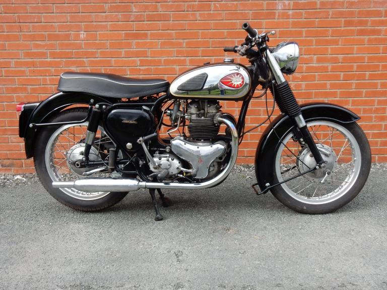BSA A10 Golden Flash 650cc 1961 Original frame & engine pairing. Dating Cert