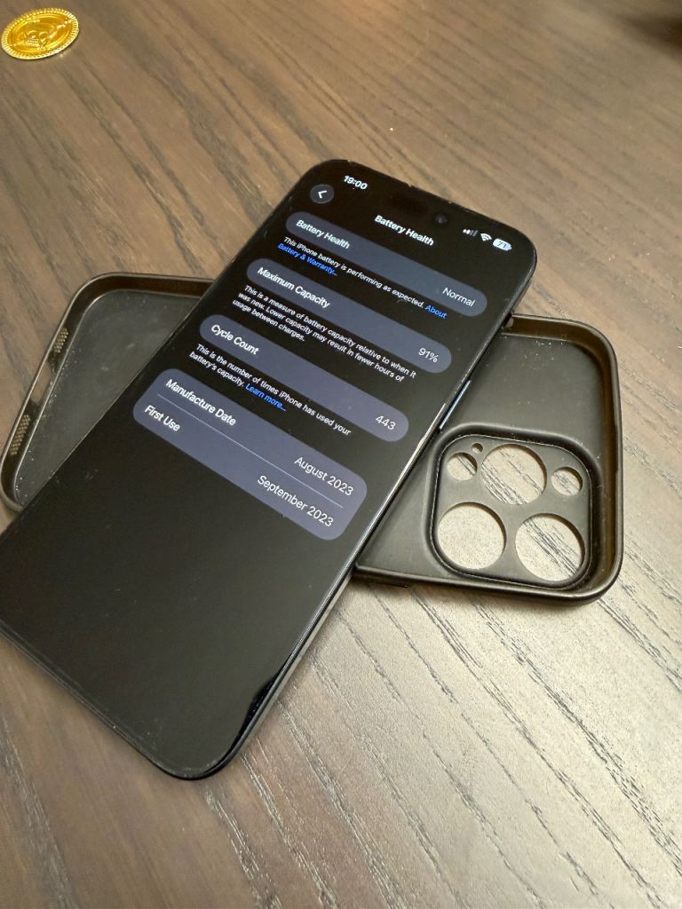 Blue iPhone 15 pro max 256 GB