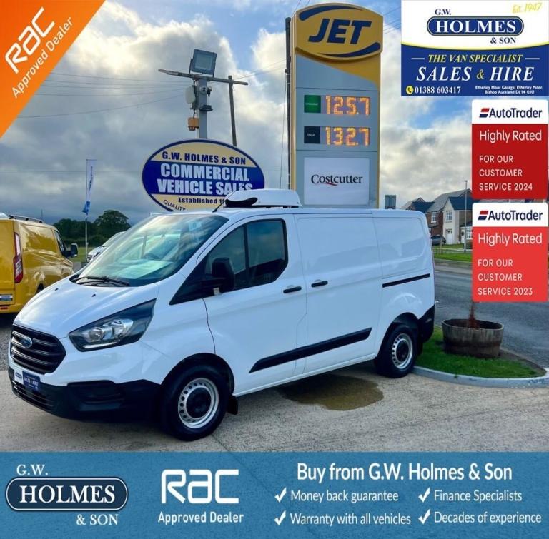 2018 Ford Transit Custom 2.0 TDCI 300 130 BHP EURO 6 L1 H1 FRIDGE VAN **GAH CHILLER UNIT** Refrig...