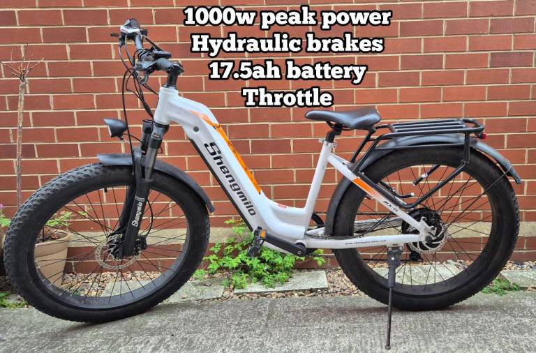 Shengmilo MX06 ebike, Twist 'n go (OTO)