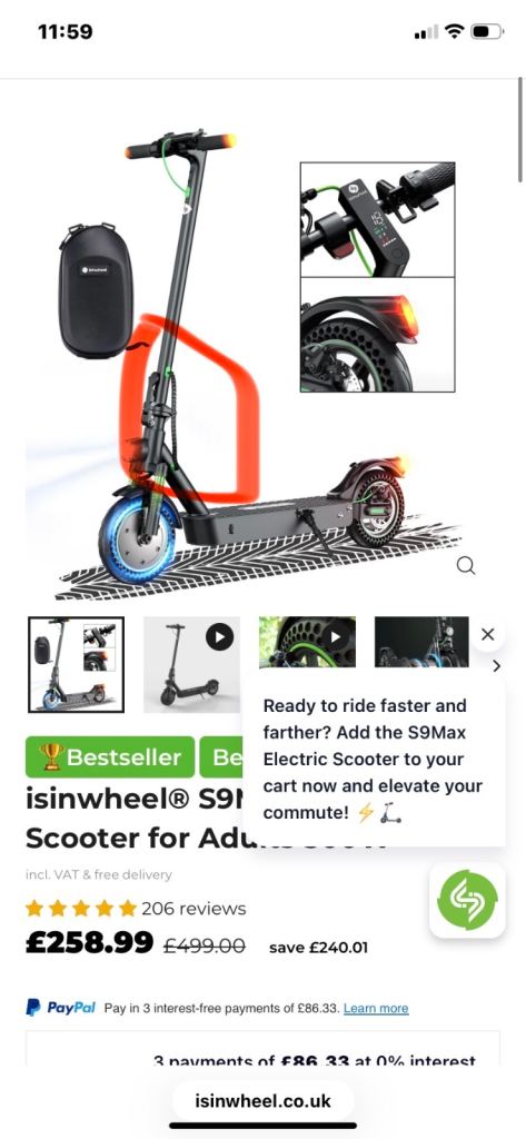 Electric scooter 