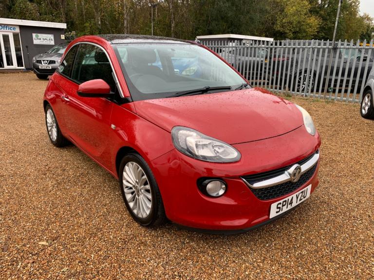 2014 Vauxhall ADAM 1.4i Glam 3dr HATCHBACK Petrol Manual