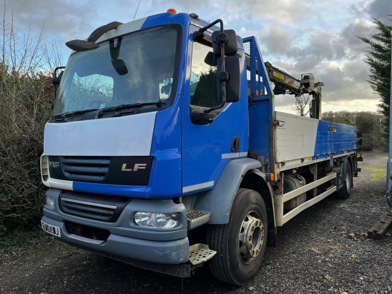 2013 DAF LF 55.220 18T DROPSIDE WITH ATLAS 104.3E CRANE
