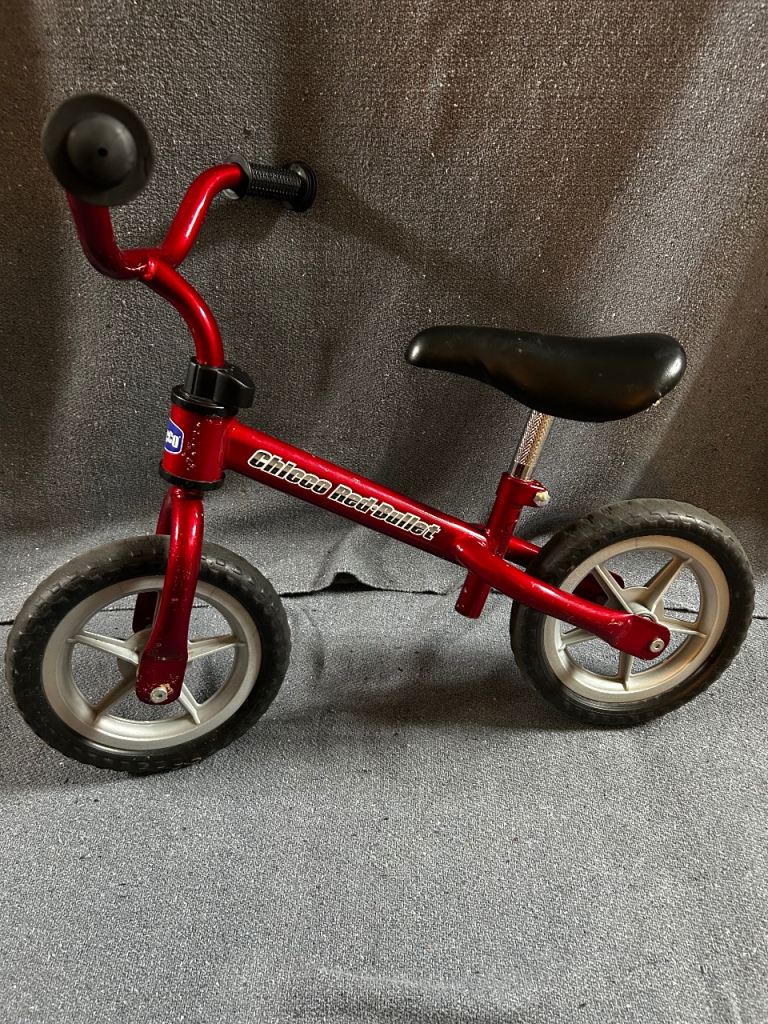 Chicco Red Bullet Balance Bike – good condition