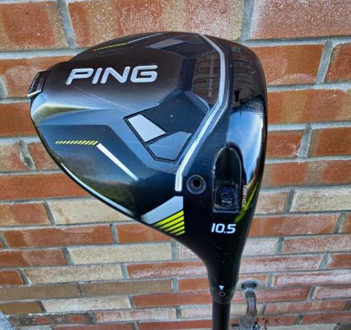 Ping G430 Max 10K Driver 10.5° RH Stiff Graphite Titanium | in