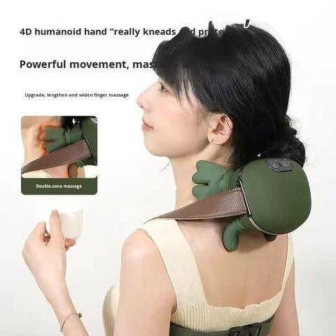 Bionic Neck & Shoulder Massager With Heat - Simulated Human Kneading