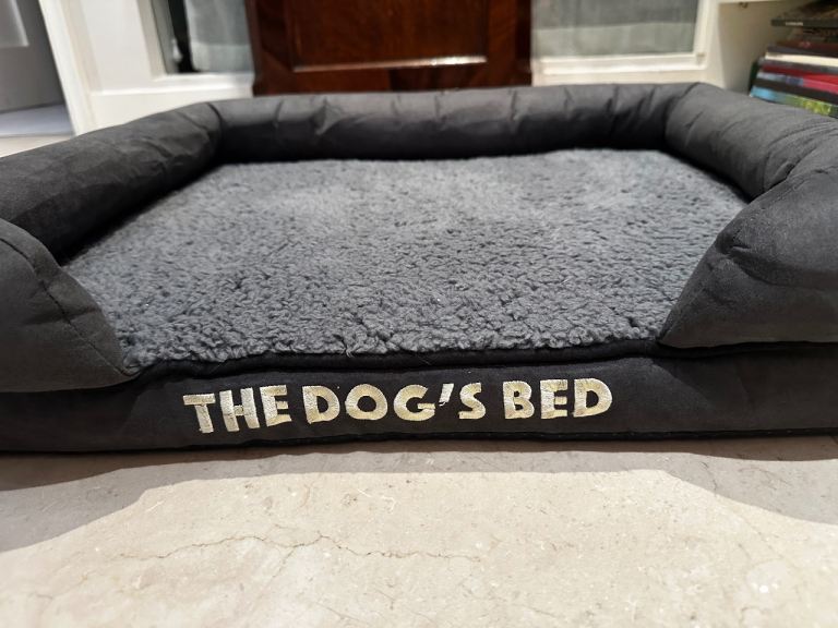 Memory foam dog bed
