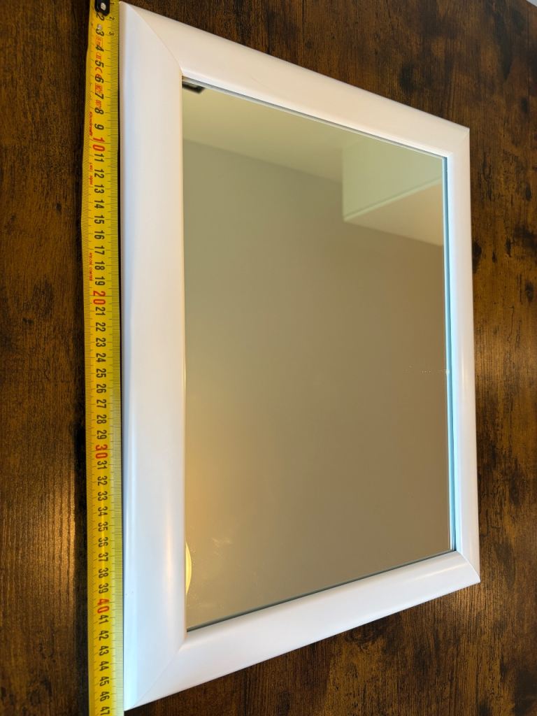 Mirror (White frame) | in Cholsey, Oxfordshire | Gumtree