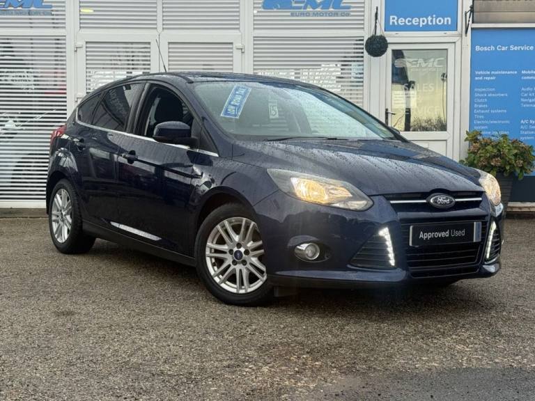 2012 62 FORD FOCUS 1.6 TDCI ECONETIC TITANIUM HATCHBACK 5DR DIESEL MANUAL EURO 5