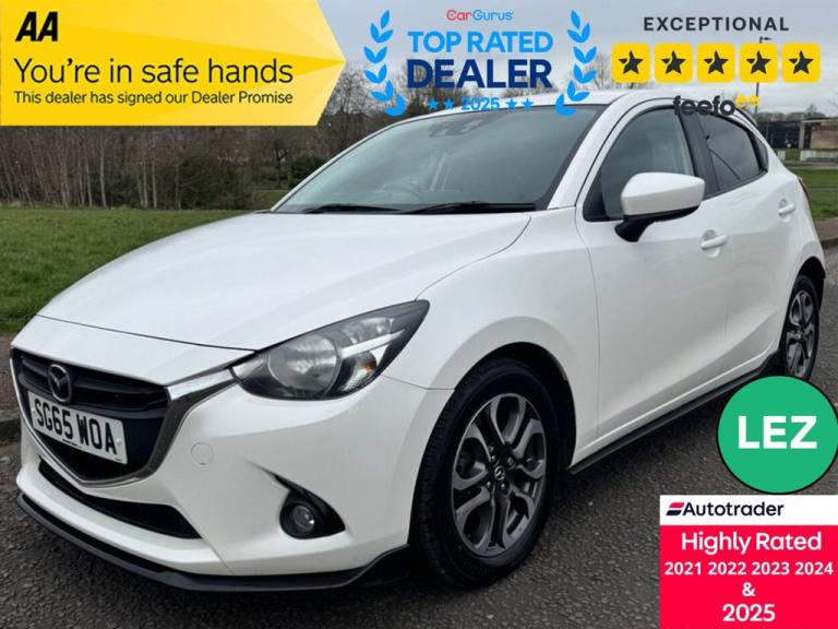 2015 Mazda Mazda2 1.5 SKYACTIV-G Sport Black Hatchback 5dr Petrol Manual Euro 6 (s/s) (90 ps) Hat...
