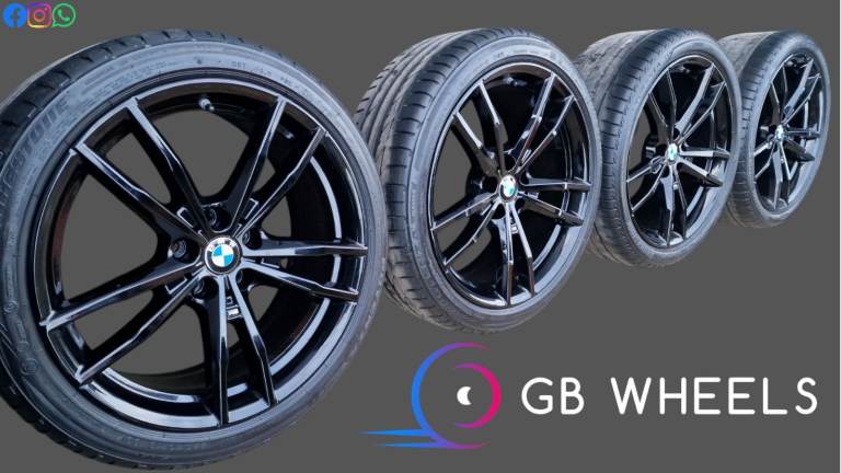 Genuine BMW 791M 19" Shadow Edition Alloy Wheels 3 4 Series G20 G21 G22 Msport