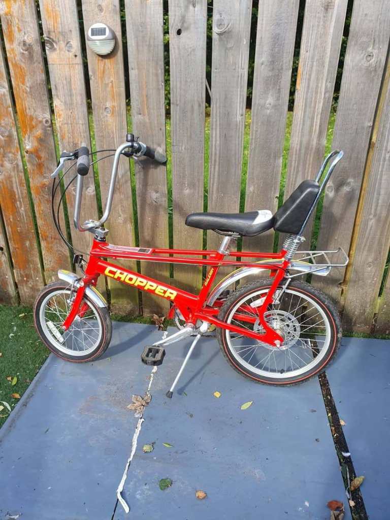Gorgeous mk 3 red chopper for sale - collectors item. 